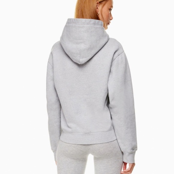 Aritzia TNA Extra Fleece Perfect Hoodie - Size XS Black Color - Picture 2 of 3